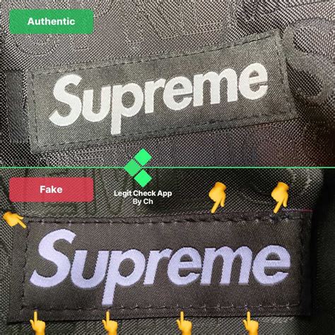 how to tell if your supreme bag is fake|how to check for fake supreme.